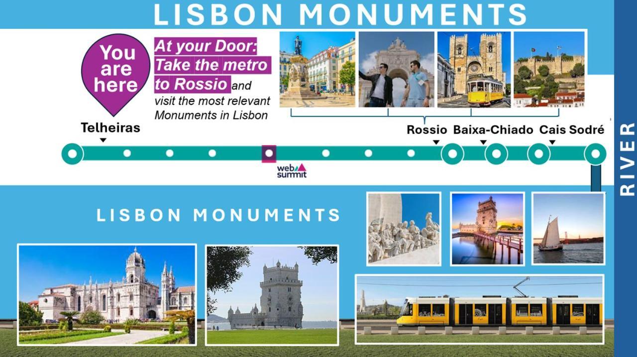 Lisbon Blue - Metro At Your Door Bagian luar foto